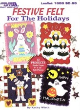 NEW FESTIVE FELT FOR THE HOLIDAYS 13 PROJECTS