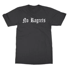 No Regrets "No Ragrets" Misspelled Men's T-Shirt