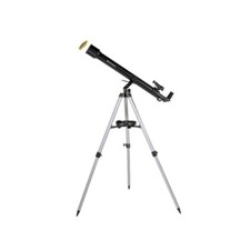 Bresser Stellar 60/800 Telescopio Rifrattore AZ + Adattatore Telefono + 3 Oculari (Regno Unito)