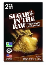 Sugar In The Raw/Unrefined, 32-Ounce Boxes (Pack of 2) = 4 lbs
