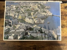 Jigsaw Puzzle 1000 pcs Heart Puzzle Streets and Houses NEW SEALED  in Cello