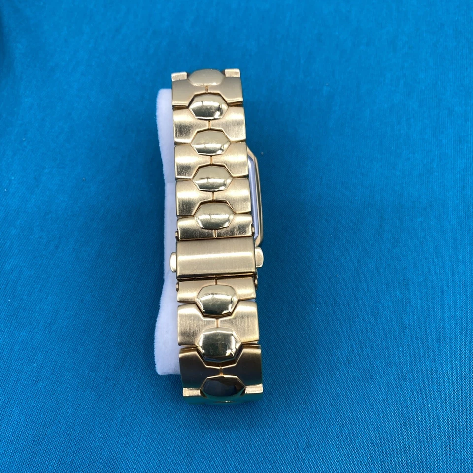 Men's Black Hills Gold Watch All Gold  Band 12k Gold Leaves Runs Good - Image 3 of 4