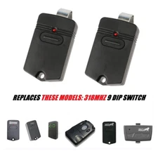 Remote for GTO Mighty Mule Gate Opener Control Transmitter RB741 FM135 318MHz