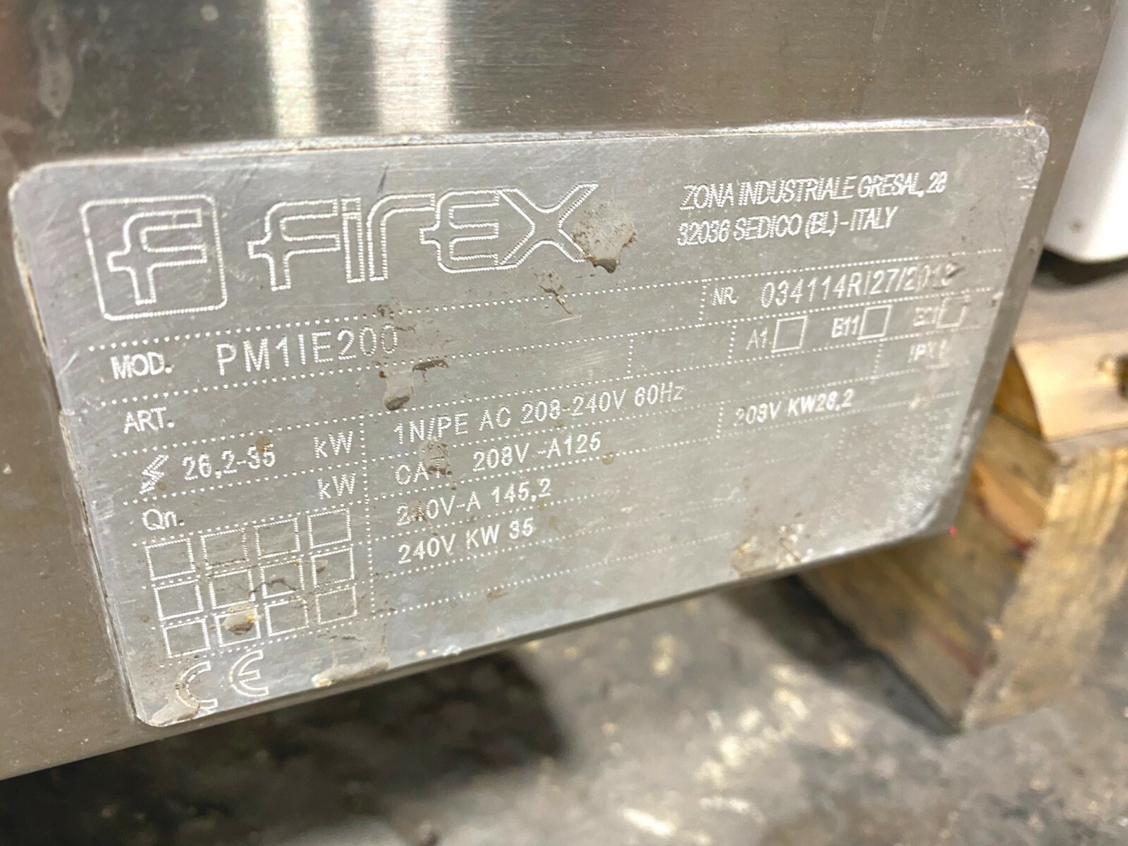 Kettle/ Firex Easypan PM1IE200 Boiling Pan/ Electric/ 220 Litres eBay