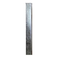 Zaun- Torpfosten Vz Zum Einbetonieren 1700X120X120X3Mm, 103613; Tor Zaun Pfosten