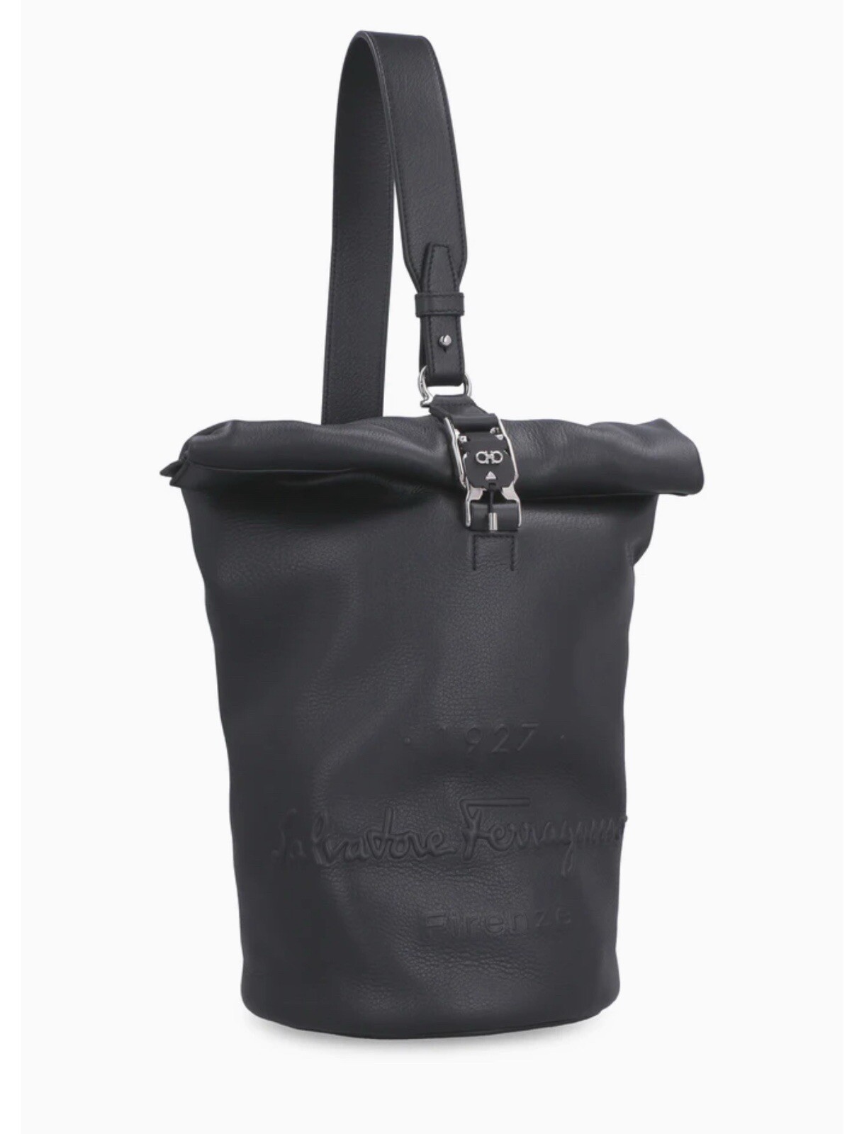 Salvatore Ferragamo LEATHER ONE-SHOULDER BACKPACK UNUSED BUT IMPERFECT Pls Read! image 2