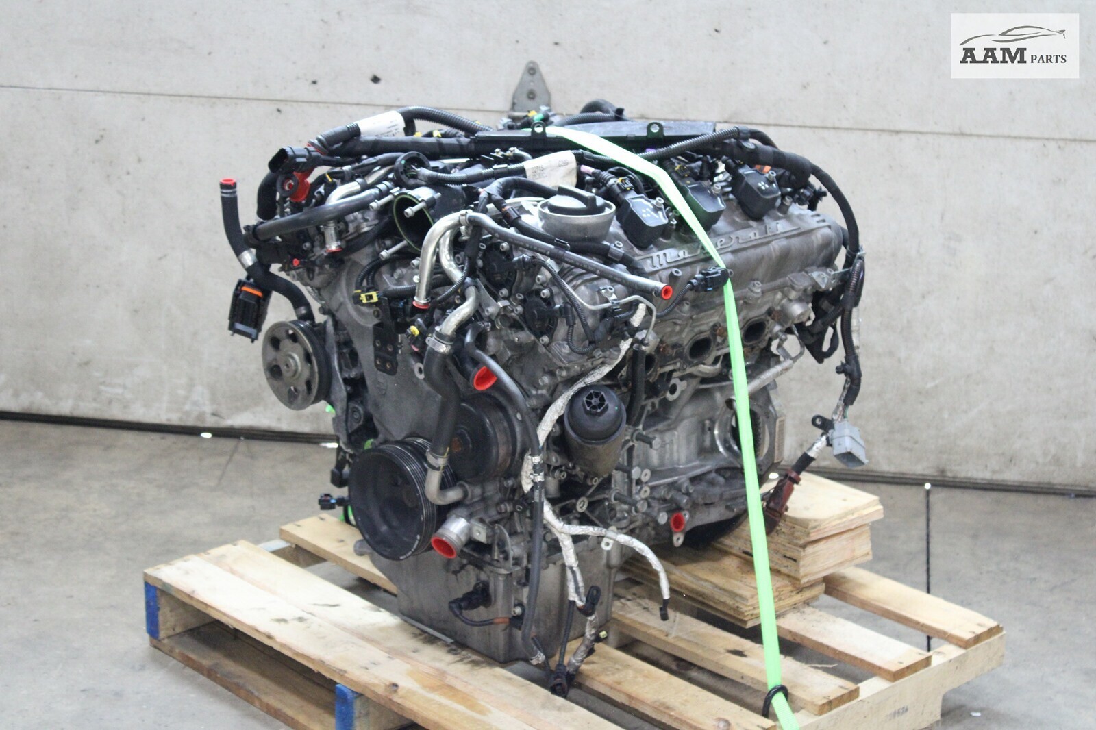 2014-2017 MASERATI GHIBLI M157 3.0L V6 RWD 24V TWIN-TURBO ENGINE MOTOR 108K OEM