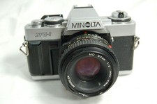 Minolta XG-1 35 mm Film Camera with Minolta MD 50 mm 1:2 Lens NICE 