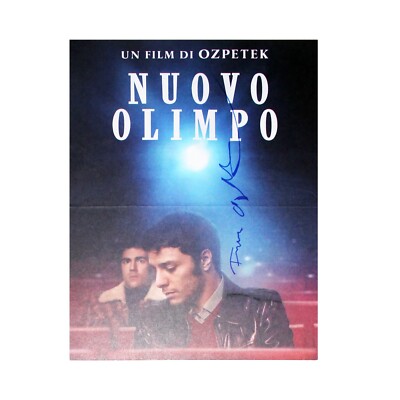 Ferzan Özpetek Poster Autograph Proof New Olympus Hard Poster