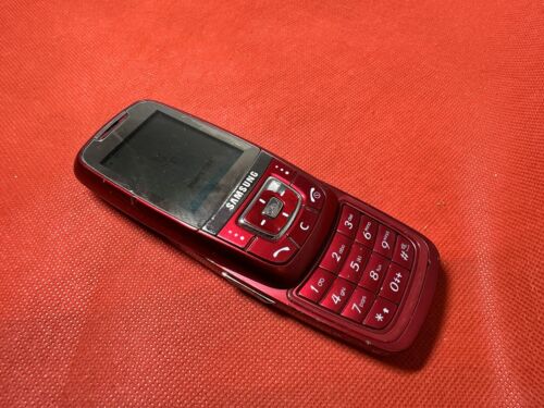 Samsung SGH D600 Handy rot (entsperrt) - Bild 2 von 5