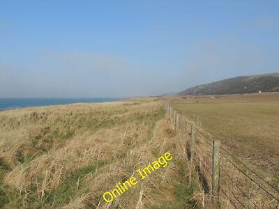 Photo 6x4 Ayrshire Coastal Path Dipple/NS2002 Towards Turnberry. c2013