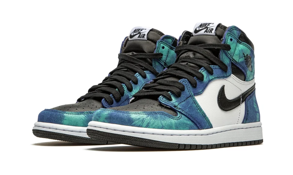 Jordan 1 Retro High Tie Dye (W) CD0461-100 Brand New Size 10.5W - Image 2 of 4