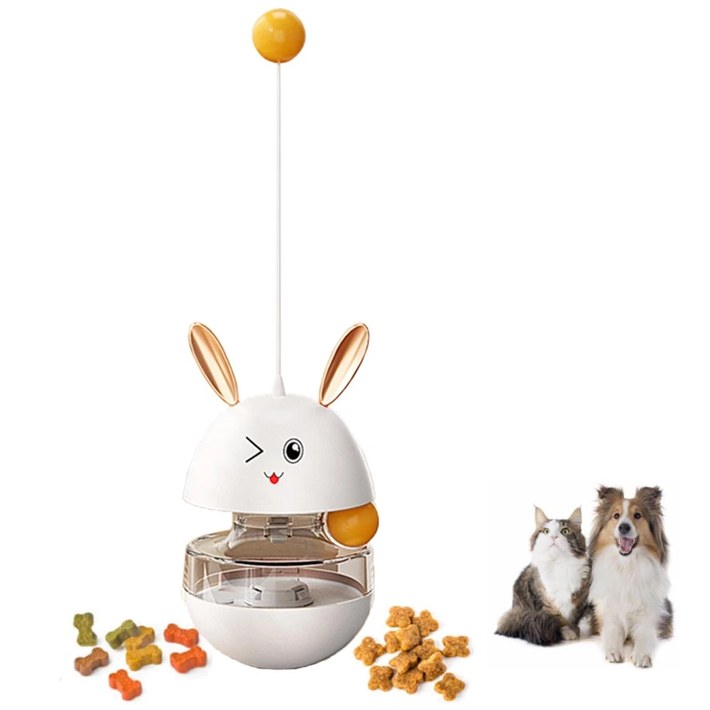 Tumbler Leaker Teaser Cat Toy Interactive Dog Cat Toy Food Dispensing Puzzle Toy Tumbler Leaker Teaser Cat Toy Interactive Dog Cat Toy Food Dispensing Puzzle Toy