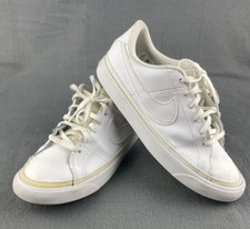 Size 7 GS - Nike Court Legacy Low Triple White