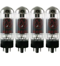 JJ Electronic 6L6GC POWER Vacuum TUBE Audio Replacement 6L6 New In Box 4 Pack