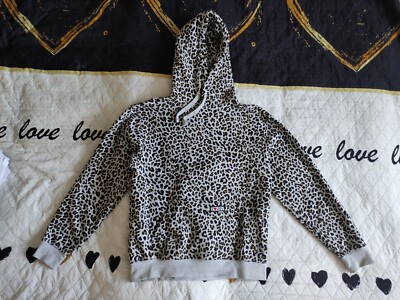 Giambattista Valli x H&M Herren Hoodie Kapuzenpullover Größe S Muster Leopard