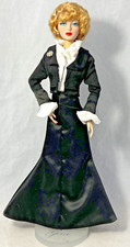 Gene Marshall Jason Wu Color Deal Turquoise Doll in Madra Black Calla With Stand