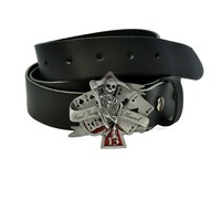 Spieler Zocker Buckle Casino Gambler GüRtelschnalle Dead Mans Hand *102