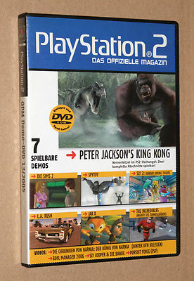 PS 2 Offizielle Magazin Demo DVD Jak X Sly 3 SpyToy  L.A. Rush  etc  13/2005