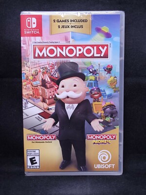 Monopoly + Monopoly Madness (Nintendo Switch) BRAND NEW