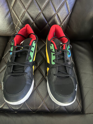 Mens Puma TRC BLAZE COURT BLACK FIVES Size 12