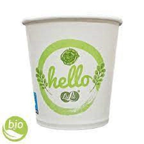 500 BICCHIERI DI CARTA CARTONCINO ASPORTO ACQUA ML 200 BIODEGRADABILE ECO GREEN