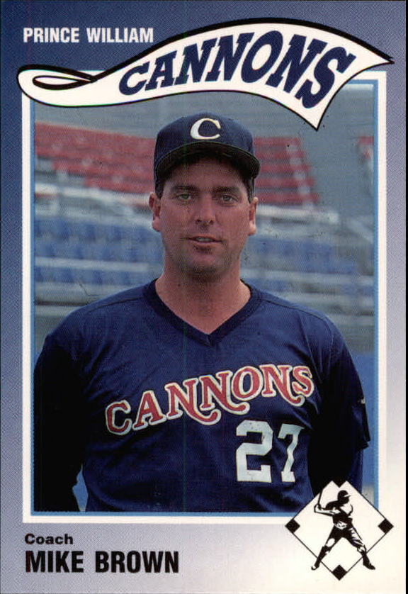 1990 Prince William Cannons Team Issue Baseball Cards