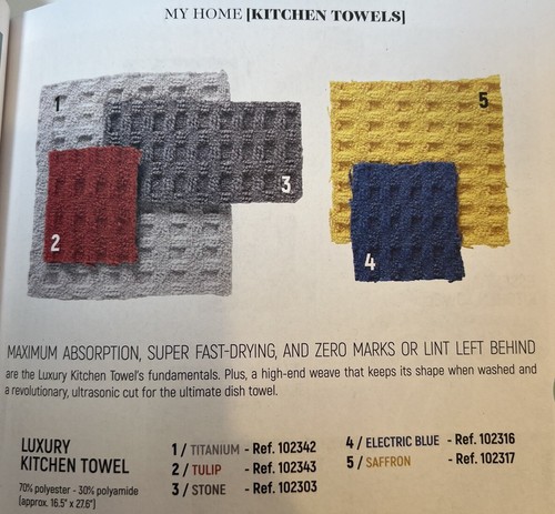 H2O At Home Luxury Dish Towel - Picture 2 of 2