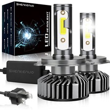 Upgrade Version 9003 H4 Led Headlight Bulbs Kit Highlow Beam Super Bright White Upgrade Version 9003 H4 Led Headlight Bulbs Kit Highlow Beam Super Bright White