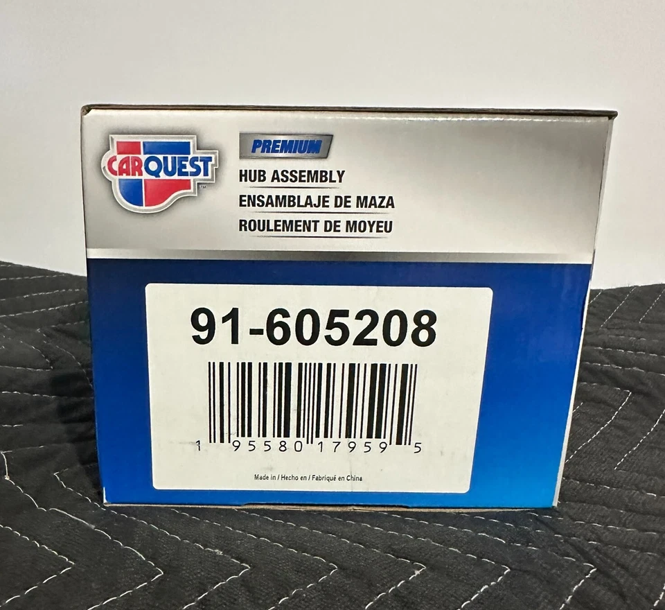 Conjunto de buje Carquest con cojinete de rueda 91-605208 Foto 2 de 3