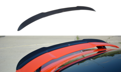 Spoiler Extension CAP Maxton Design Gloss Black ABS For Audi A1 S-Line GB