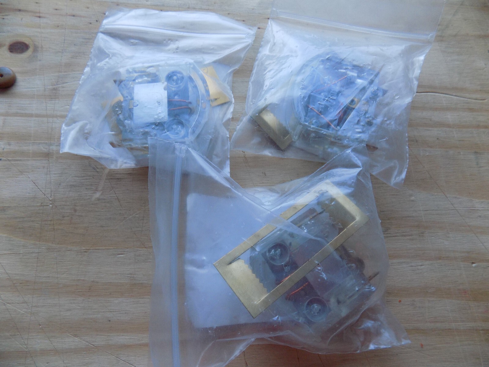 Electro-Mech Industries DC AMPERE METER 0 - 2 A **NEW OLD STOCK** THREE METERS