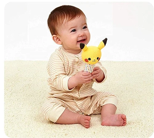 Pokemon Pokemon Monpoke Pikachu First Baby Cloth Toys Gift Set New Born Baby - Picture 9 of 10