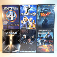 7 SUPERHERO MOVIES (DVD Lot) Action Adventure Sci-Fi Marvel DC Comics