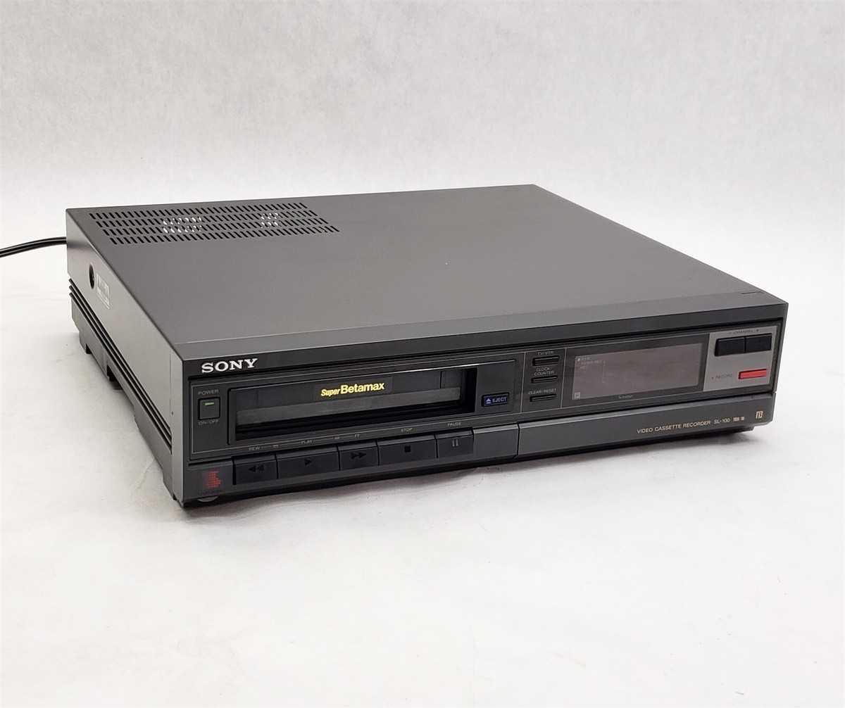 ＳＯＮＹのＳＬー２１００（元箱入り） 箱付き！SONY SL-2100 Betamax ベータマックス ソニー - メルカリ