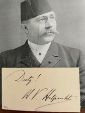 CITA FIRMADA HERMANN V. HILPRECHT, ASIRIÓLOGO Y ARQUEÓLOGO, NIPPUR, ENLIL