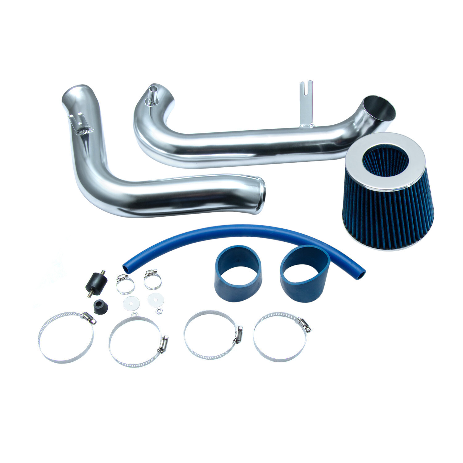 Aluminum Cold Air Intake System + Air Filter For 2001-05 Honda Civic 1.7L L4