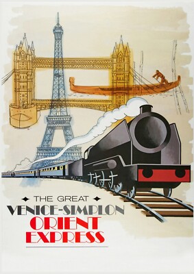 Venedig-Simplon Orient Express 08 (A4 - 210 x 297 mm - 8,25'' x 11,75'').