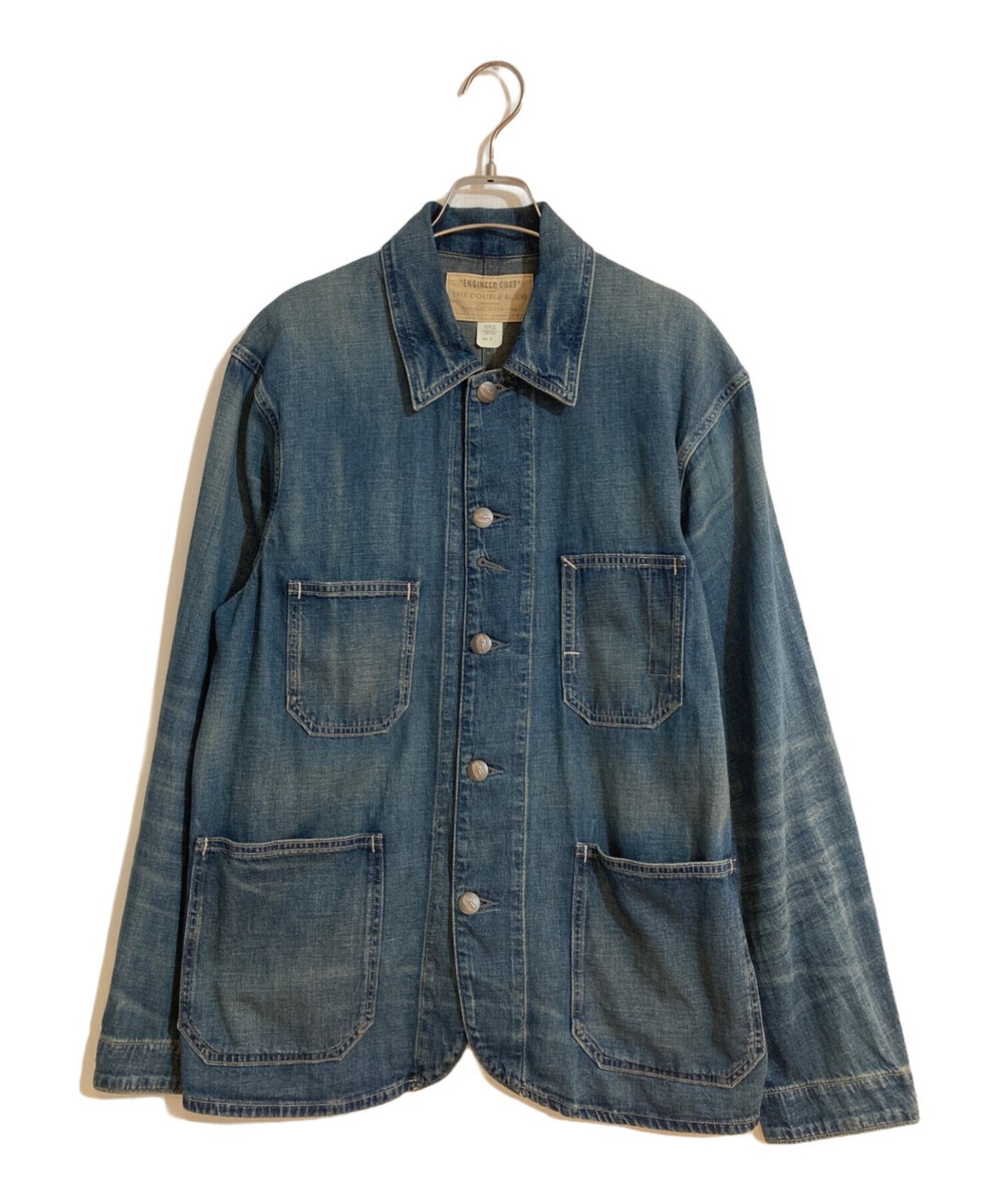 RRL RALPH LAUREN ENGINEER COAT MEN COLOR INDIGO MATERIAL COTTON