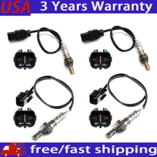 4pcs Upstream+Downstream Oxygen Sensor Fit for 2003 - 2006 Kia Sorento 3.5L V6
