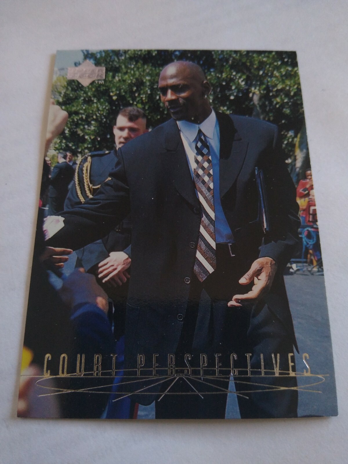 MICHAEL JORDAN 1997 UPPER DECK COURT PERSPECTIVES #165 CHICAGO BULLS
