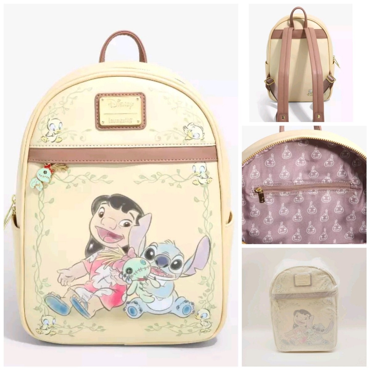 Loungefly Disney Lilo & Stitch Ugly Duckling Mini Backpack 