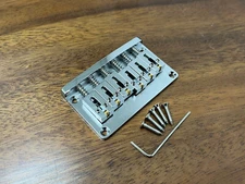 ALL Brass 6-string Guitar Bridge roller saddles 2-1/16"