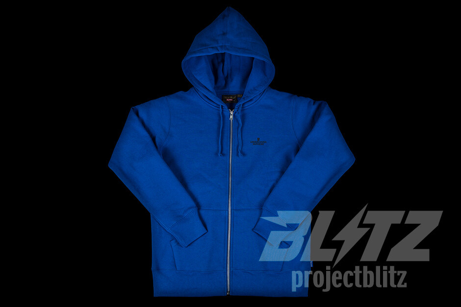 FW16 SUPREME UNDERCOVER ZIP UP HOODED SWEATSHIRT ROYAL SMALL S