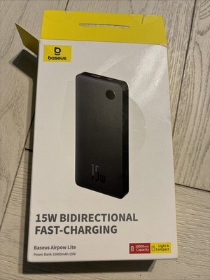 Baseus - Airpow Lite Power Bank 10000mAh 15W Cosmic - Black