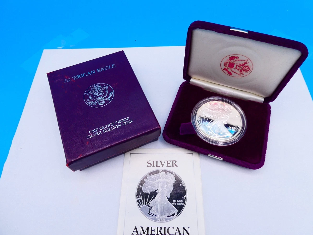 American Eagle Proof 1989 Silver Bullion Coins for sale | eBay