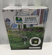 Garden Secrets GS-501 PRO Solar Animal Repellent Motion Activated Ships USA