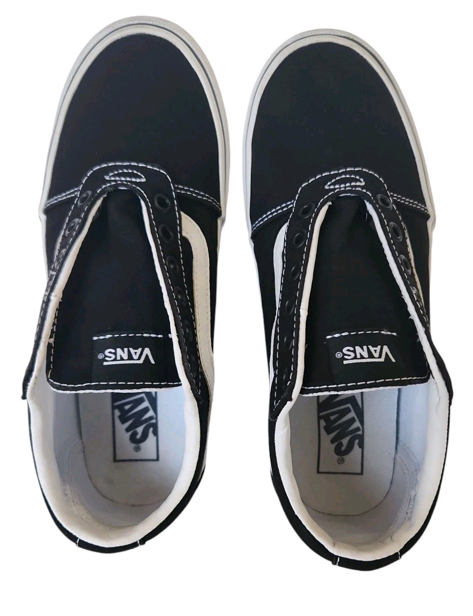 Vans Old Skool Stackform Platform Black White Sho… - image 8