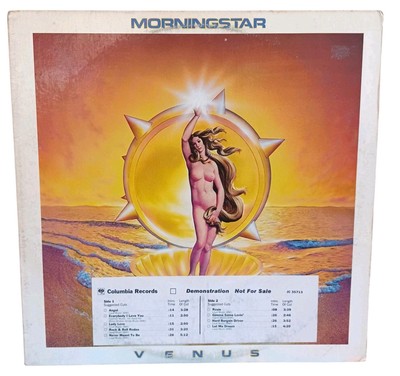 Morningstar - Venus - 1979 - Stereo LP - Columbia Records VG+ / VG PROMO