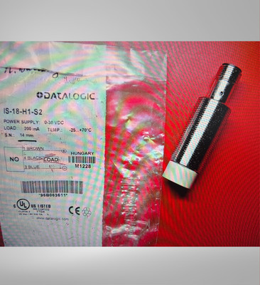 DATALOGIC Inductive Sensor Mod: IS-18-H1-S2 M1228 NEW & ORIGINAL PACKAGING